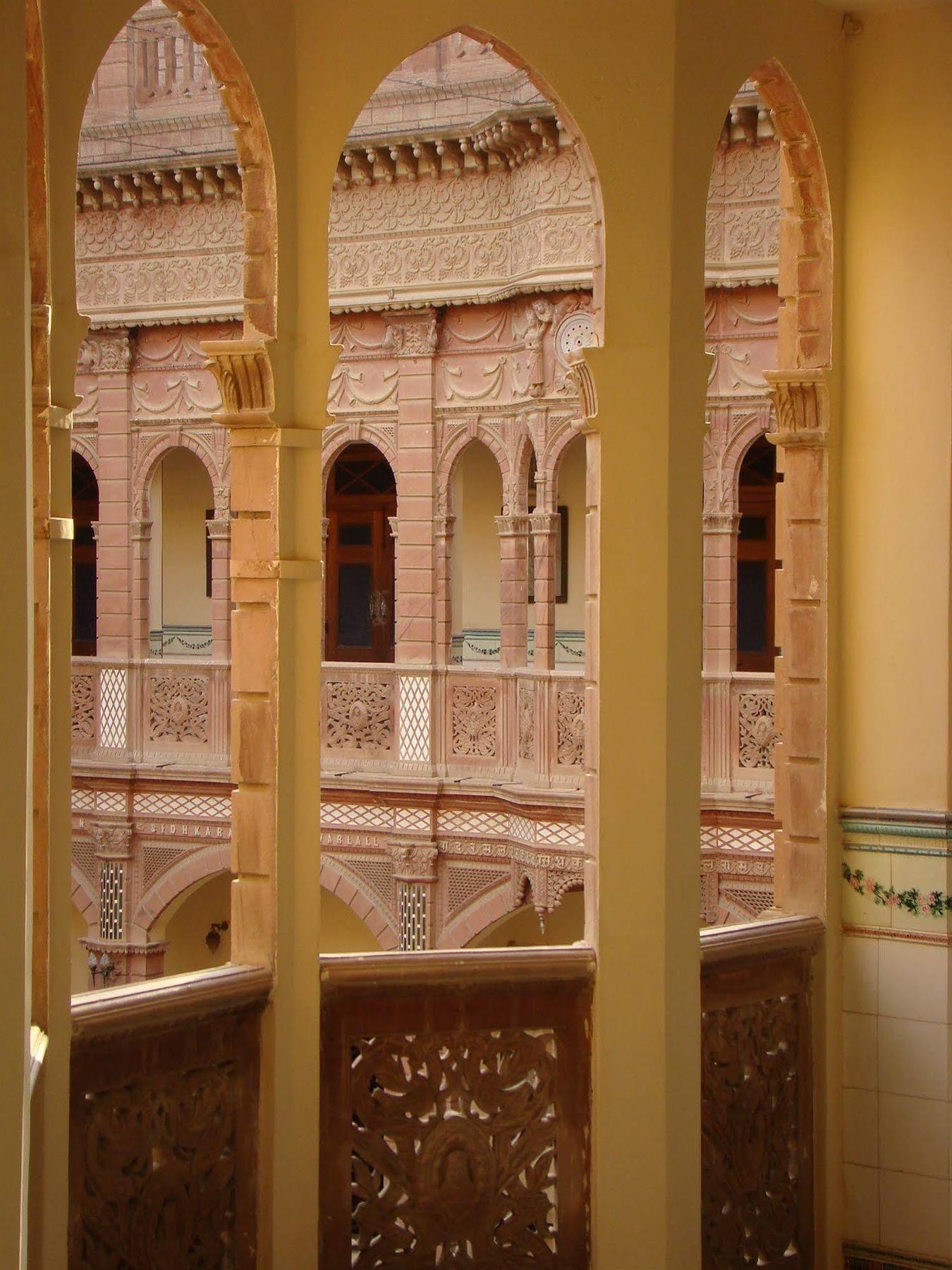 Bhanwar Niwas Hotel Bikaner Bagian luar foto