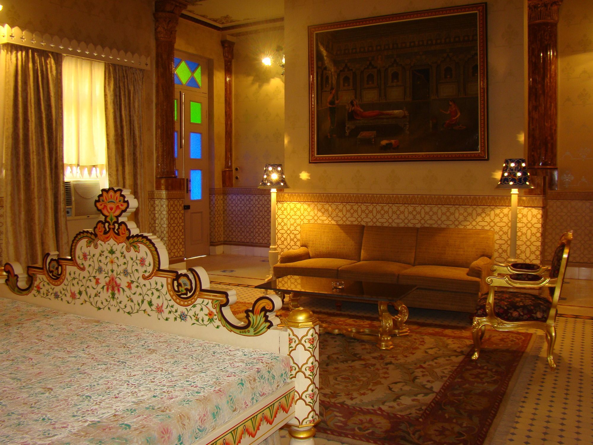 Bhanwar Niwas Hotel Bikaner Bagian luar foto